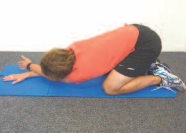Floor Reach (Back) Stretch